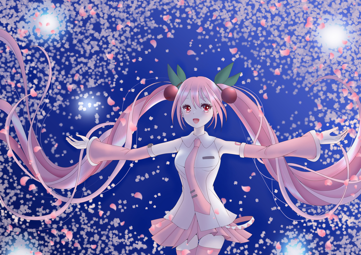 花明かり~桜ミク