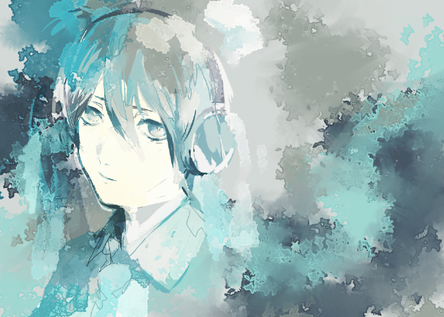 青