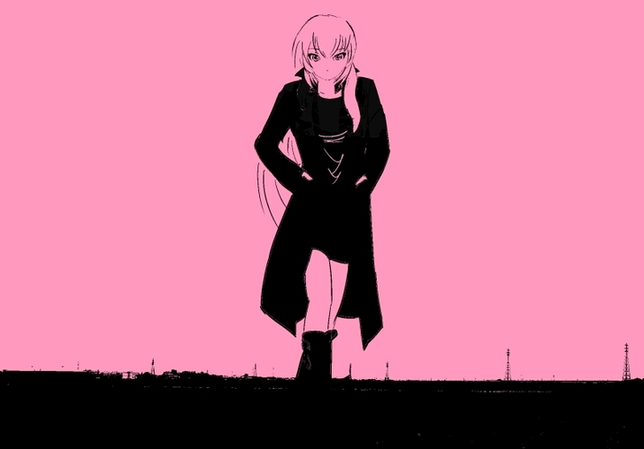 歩くルカ
