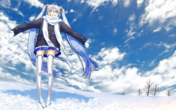 雪ミクさん