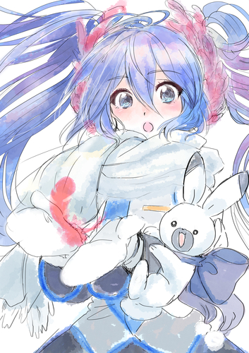 赤い羽根募金のイラストだったもの!