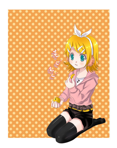 もぐもぐ