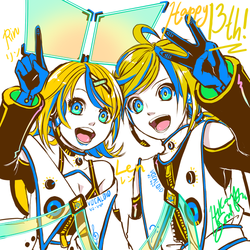 Happy 13th Rin and Len