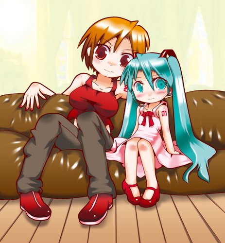 ロリミクとメイコママ