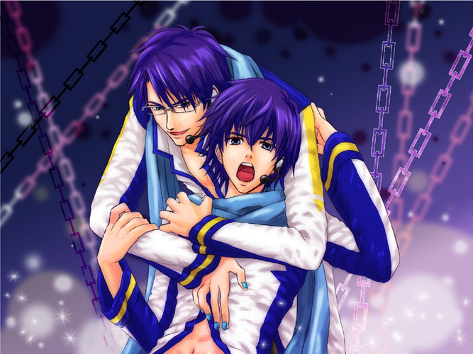 眼鏡KAITOとノマKAITO