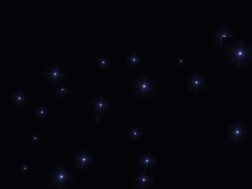 瞬く星が降る夜