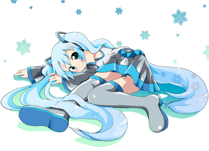 雪ミクちゃん