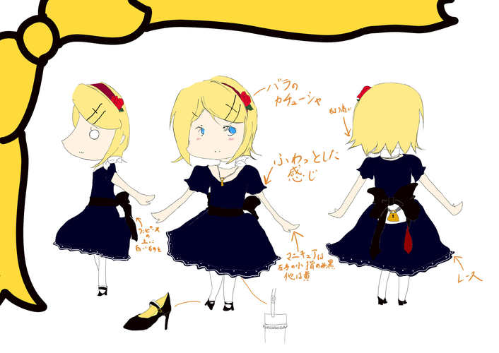 【SEGA04コラボA】 リンちゃんお出かけ着