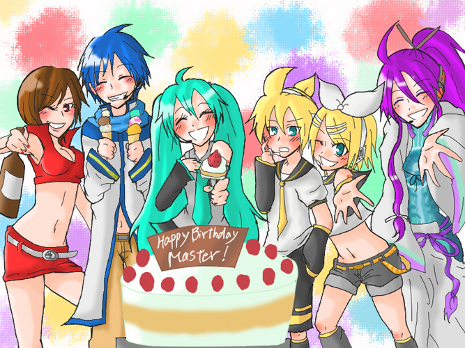 happy birthday master