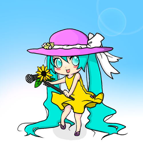 Summer**@塗らせていただきました