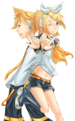鏡音さん家の双子さん【加工前】