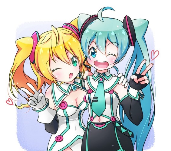 ハッカドール 1号× 初音ミク 39号❤