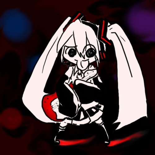 ロックぽいミク