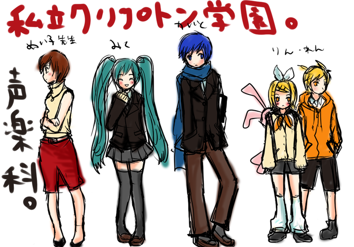 学園物。