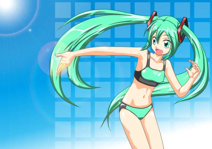 夏のミク