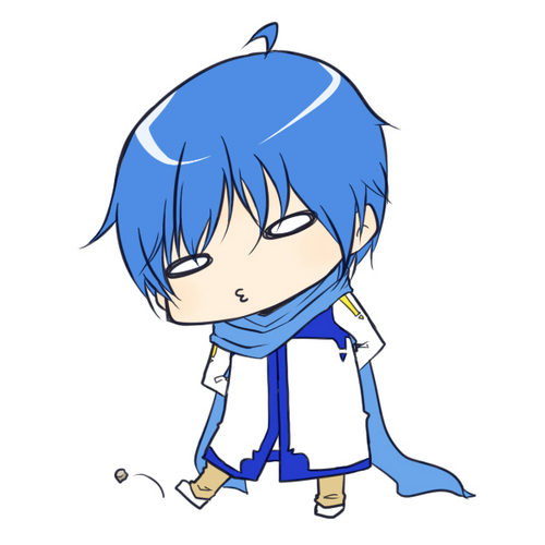 すねてみた。