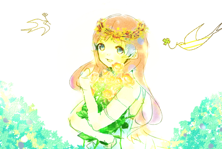 花とルカさん