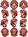 【亜種】呪音キクのドット絵【RPGツクール】