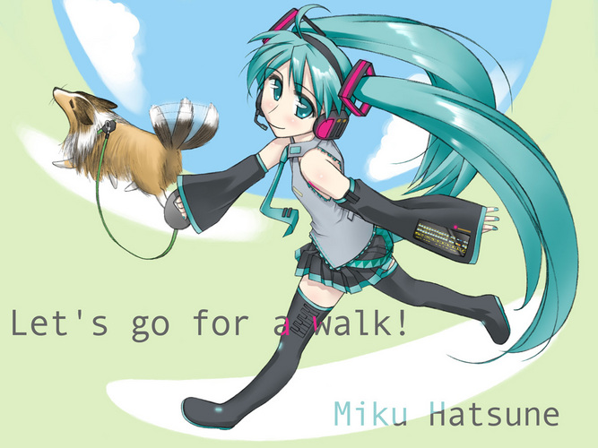 Let's go for a walk!