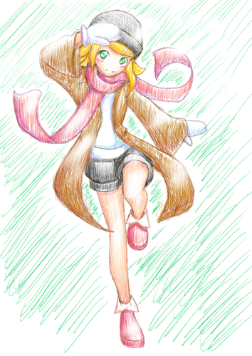 ワンドロで描いたリンちゃん