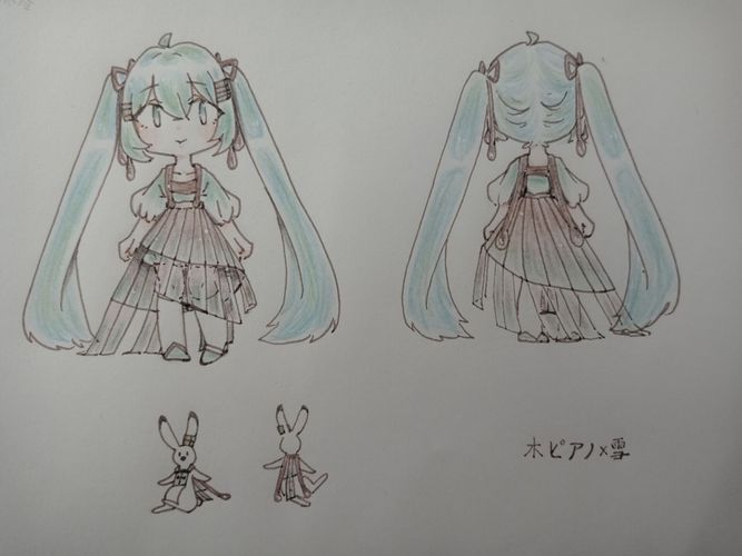 2020雪ミクちゃん