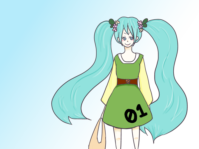 春な初音さん