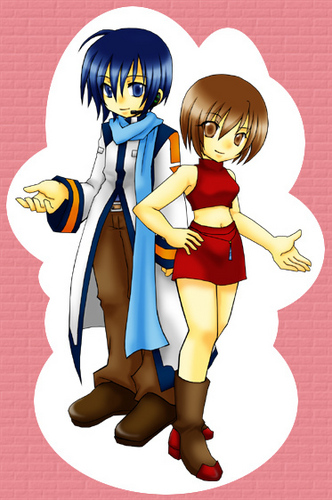 KAITOさんとMEIKOさん