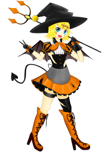 ハロウィンリンちゃん