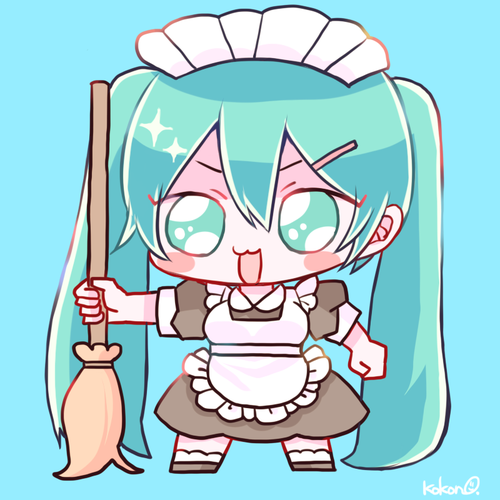 メイドミクちゃん