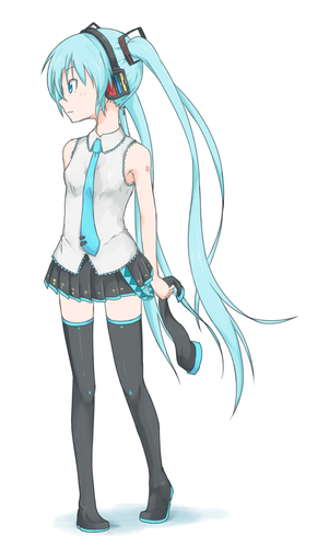 涼しげな