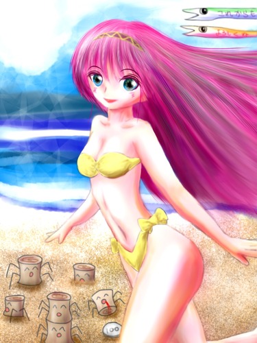 南の島のルカさん