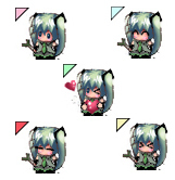 初音ミク「マウスポインタ」素材
