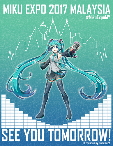 MIKU EXPO 2017 MALAYSIAまとめ2:T-シャツデザイン応募イラスト