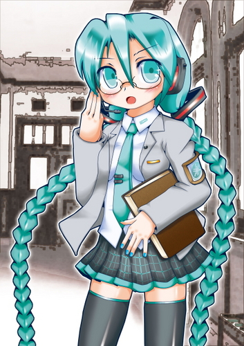 メガネミク