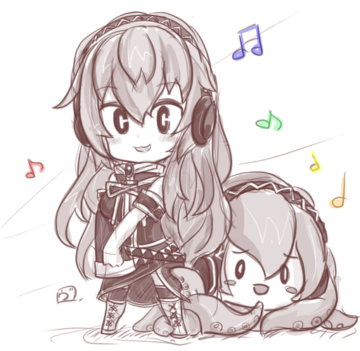 ルカさん&たこルカちゃん