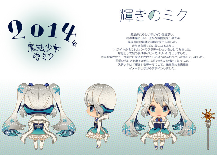 2014年雪ミク衣装