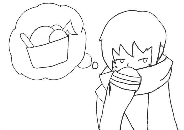 兄さん誕生日おめでと! 線画版