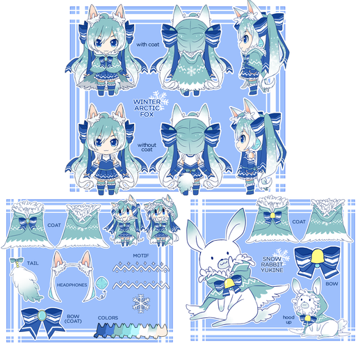 雪ミク2018 - WINTER ARCTIC FOX