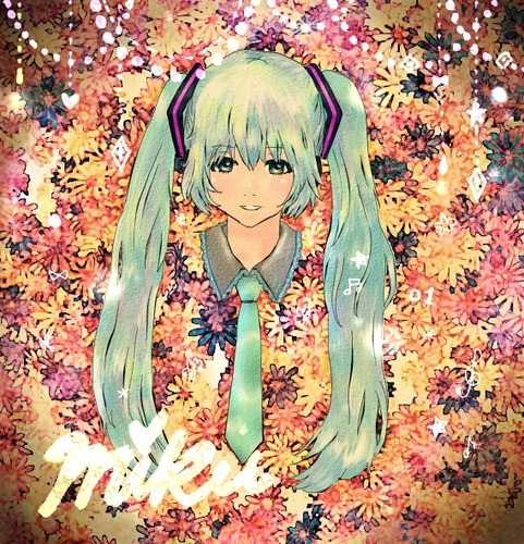 初ミク記念。