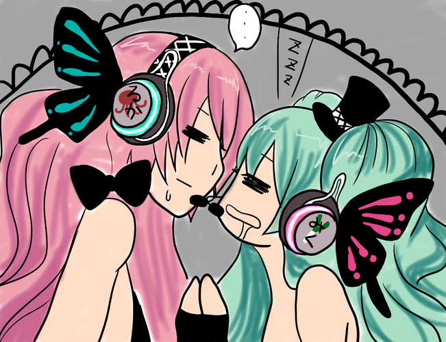 え・・・?あの、起きてくださいミクさんw