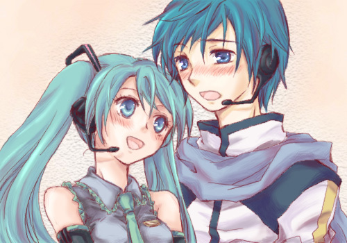 KAITOとミク