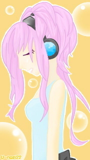 ルカ ケータイ待受サイズ(オレンジ)