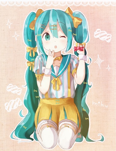 にまさん宅のオリミクちゃん