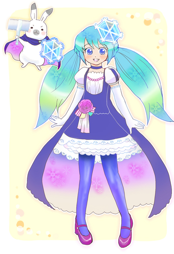 2019年雪ミク衣装案