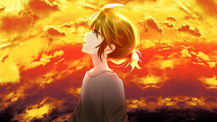 夕焼けにノイズ