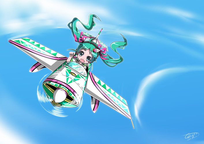 初音ミクとEXTRA300S