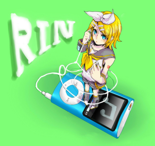 「・・・かたっぽ、聴く?」