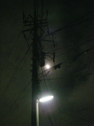 The full moon which there is in a Triangle ( Autumn, 2009 )
