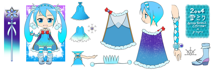 2004雪ミクデザイン