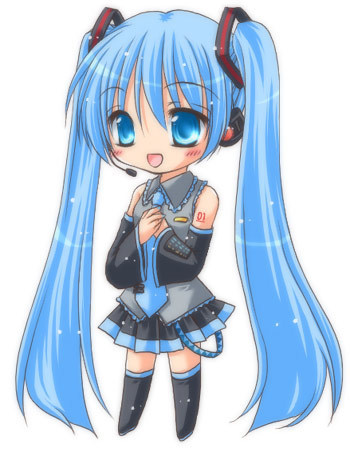 【歌うミク】 差分画像